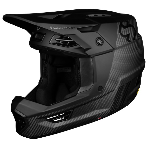 Sweet Protection - Fixer Carbon 2Vi Mips Helmet - Radhelm Gr M schwarz von Sweet Protection