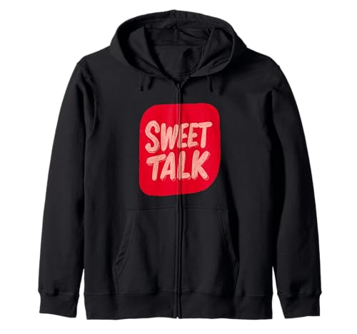 Lustiges Sweet Talk Speech Kostüm für Erwachsene und Kinder Kapuzenjacke von Sweet Talk Outfit