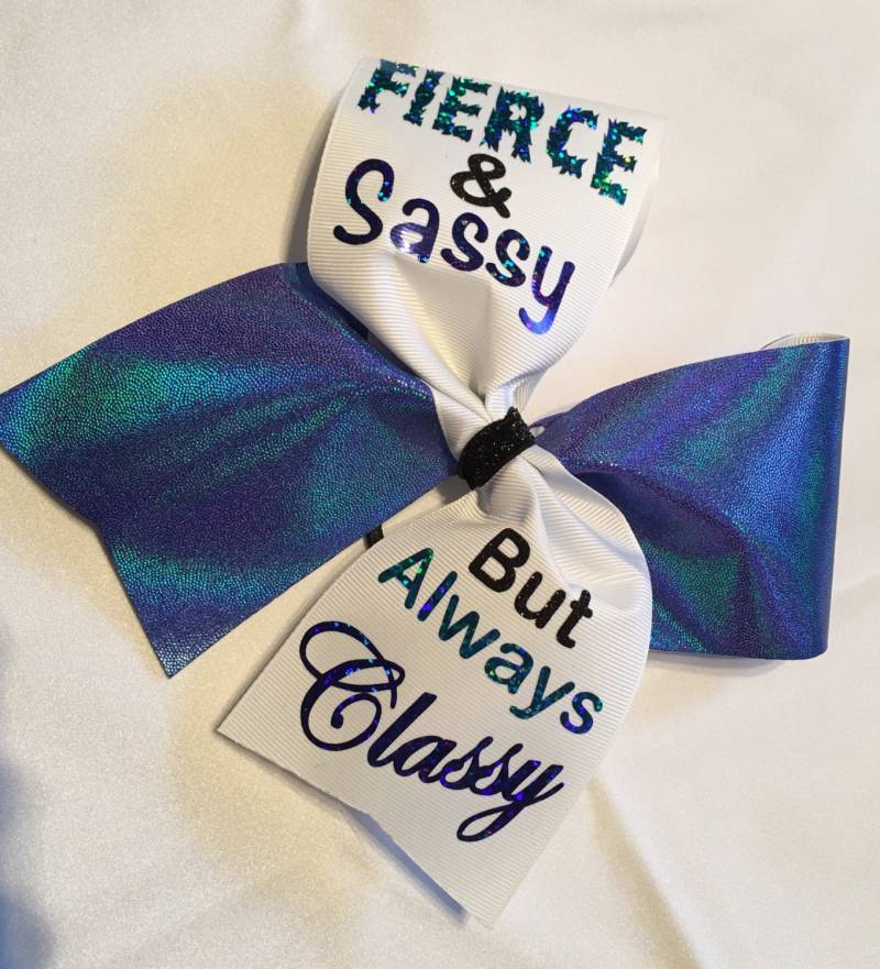 Fierce & Sassy Schleife Schleifenband, Schleifen Nach Wahl von SweetAngelDreamBows
