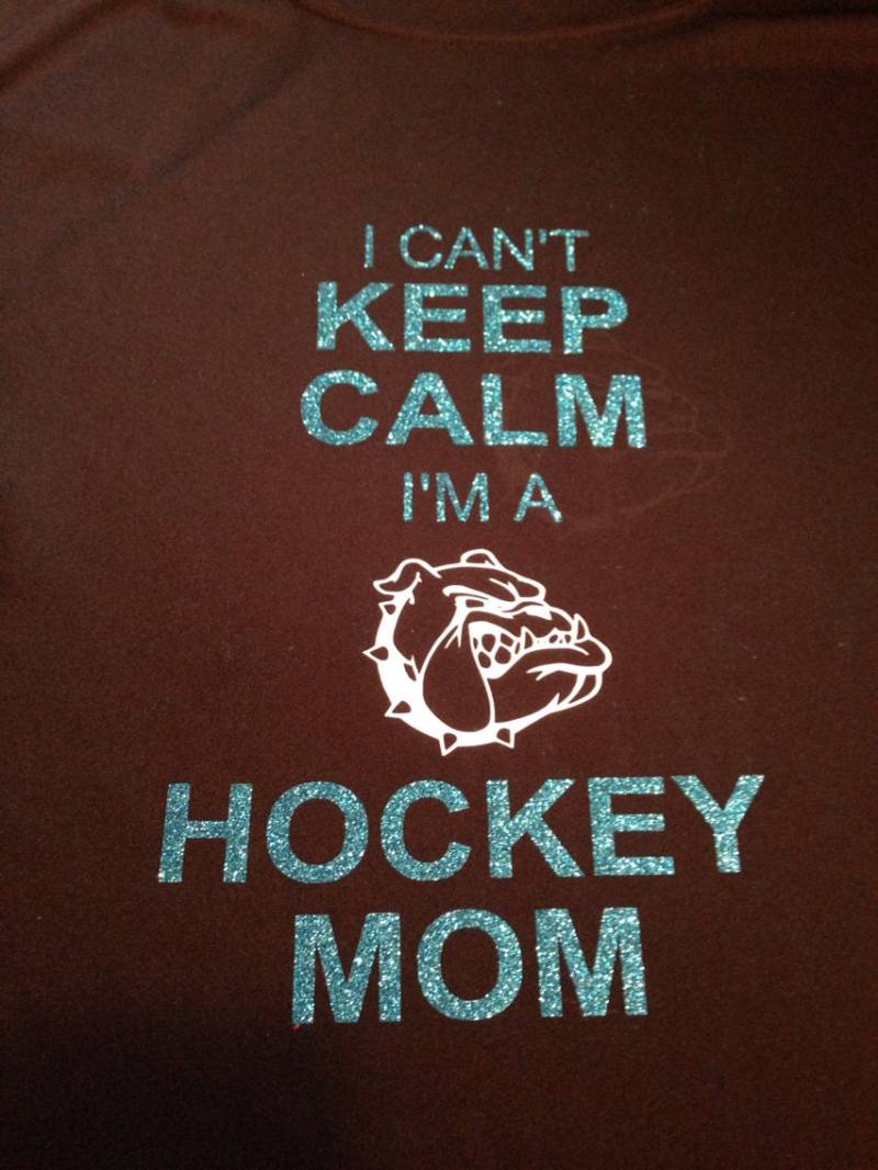 Keep Calm Mama Langarm | Ich Nicht Ich Bin Ein Hockey Mom Hemd von SweetAngelDreamBows