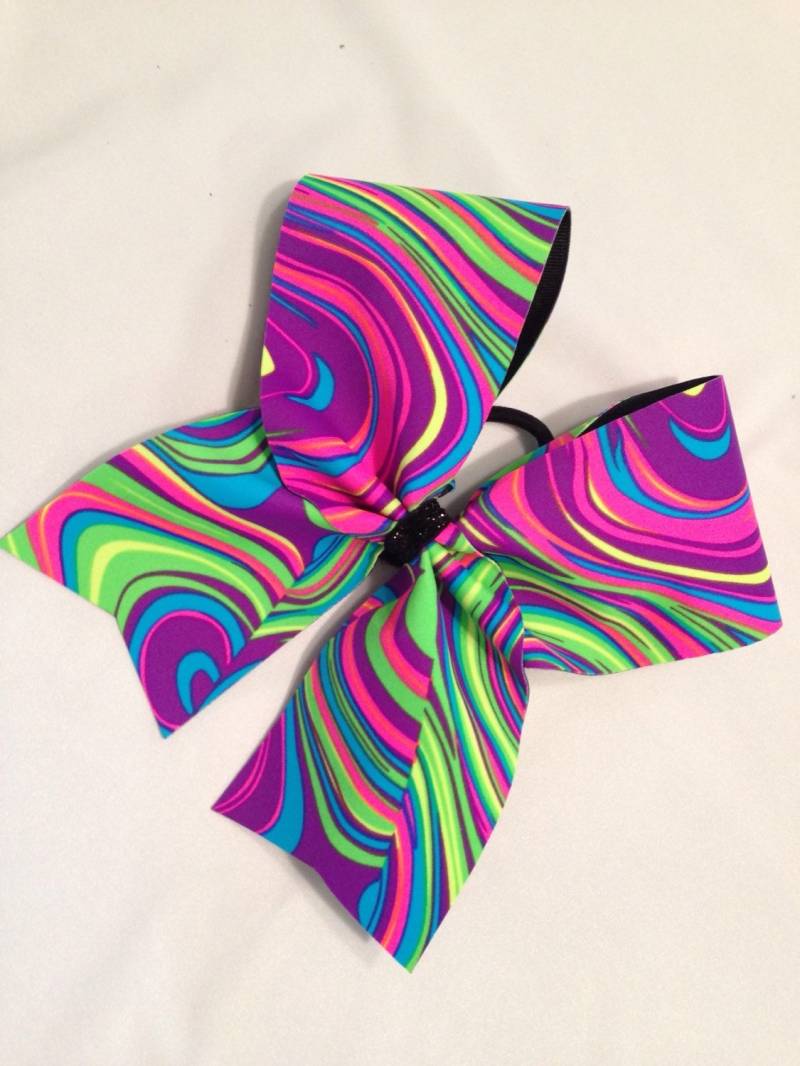 Knallige Neonschleife Zum Aufmuntern von SweetAngelDreamBows