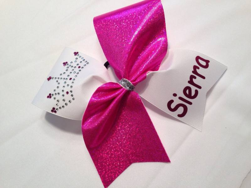 Prinzessin Tiara Cheer Bow Strasskrone, Benutzerdefinierte Farben von SweetAngelDreamBows