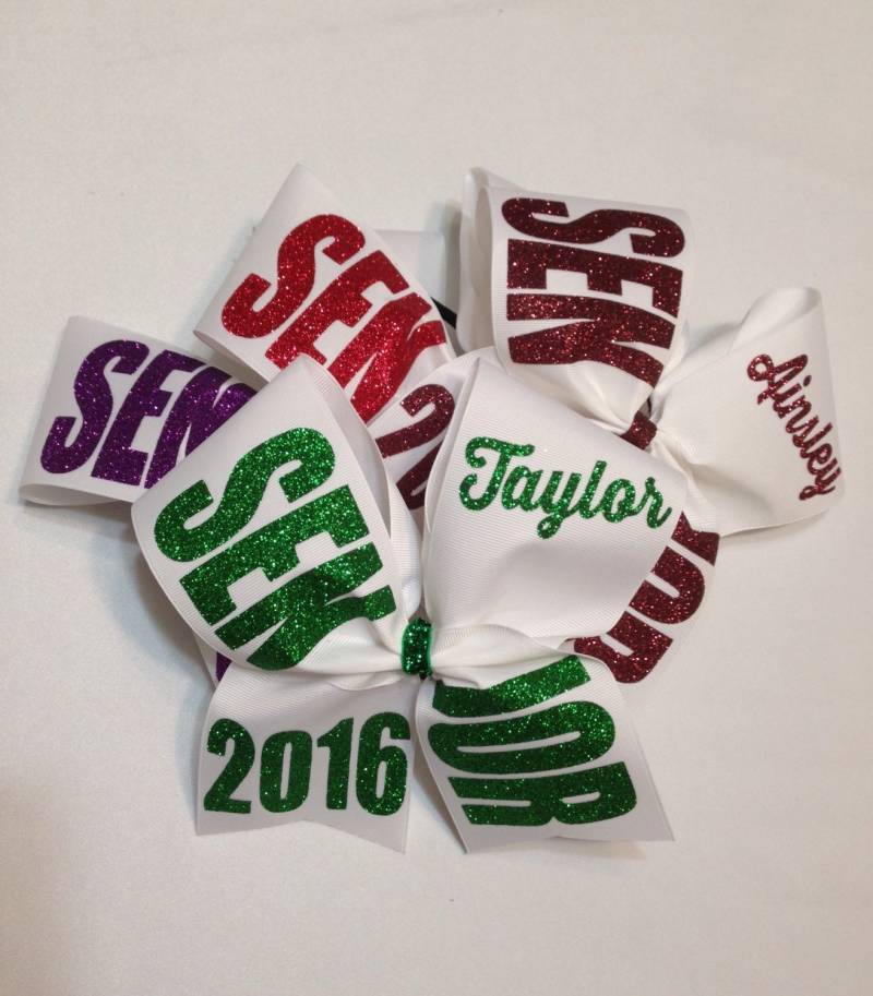 Senior Cheer Bogen Klasse Von Jedem Jahr Etc Personalisiert 3" von SweetAngelDreamBows