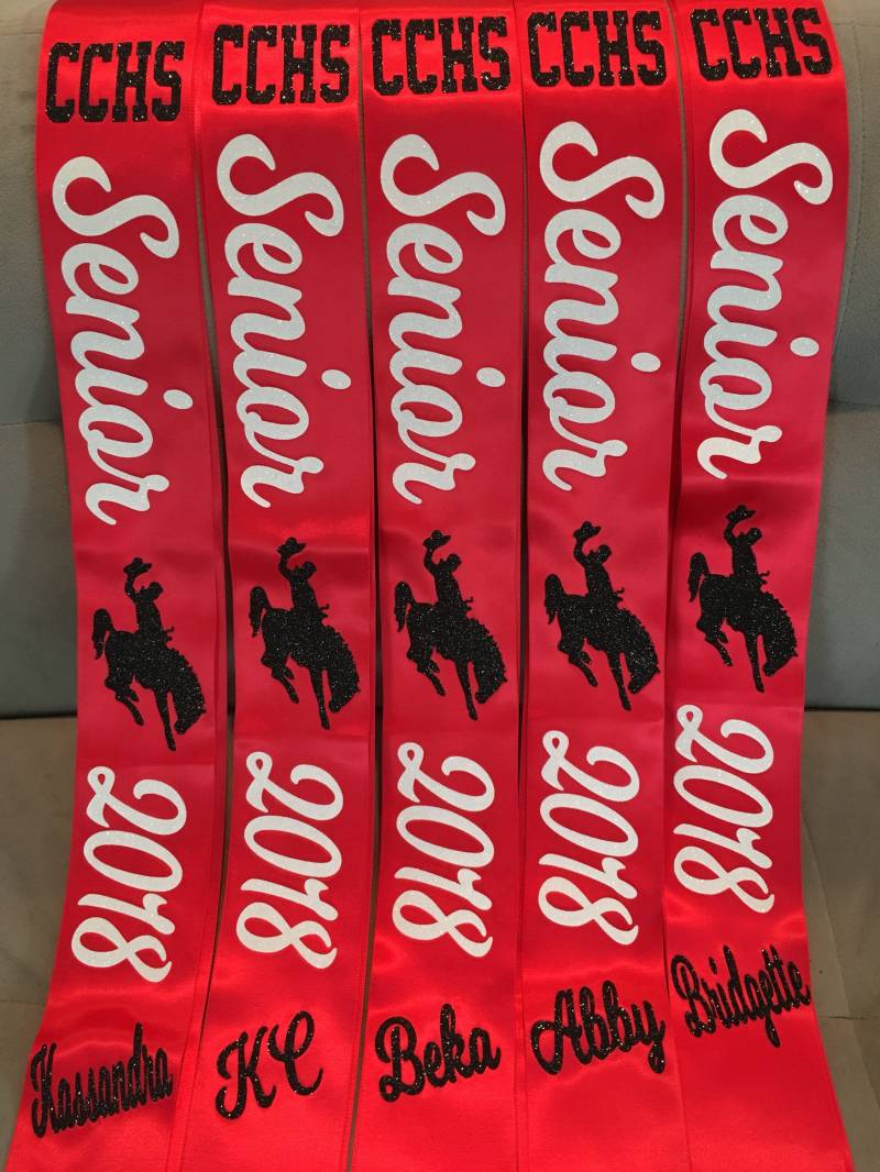 Senior Schärpe Nur Jede Farbe von SweetAngelDreamBows