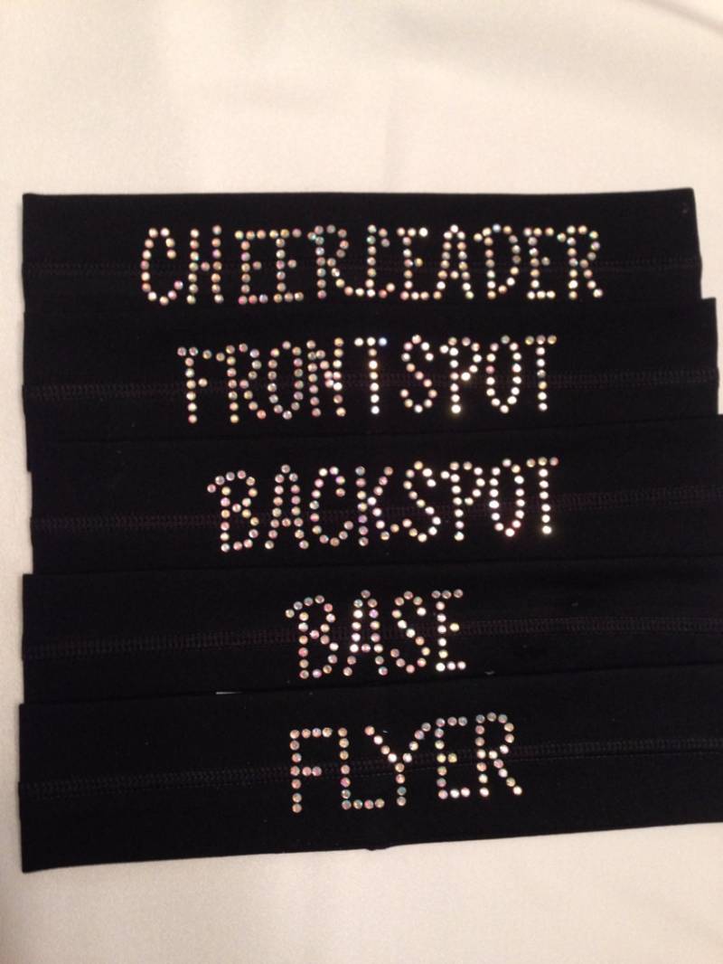 Strass Stirnband Crystal Ab Von Alo Cheerleader, Trick-Position Wählen von SweetAngelDreamBows
