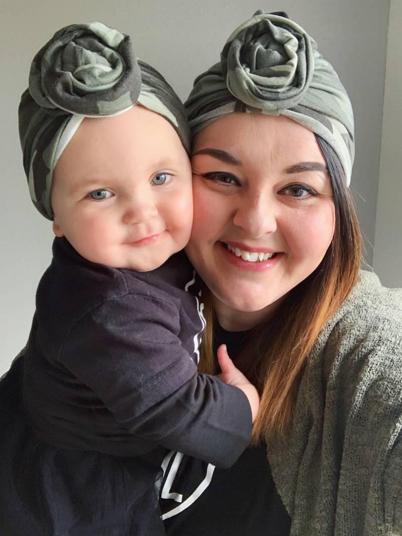 Mama Und Mich Turban Mützen/Kleinkind Mama Und Mich Turban Mützen/Kleinkind von SweetBabyElles