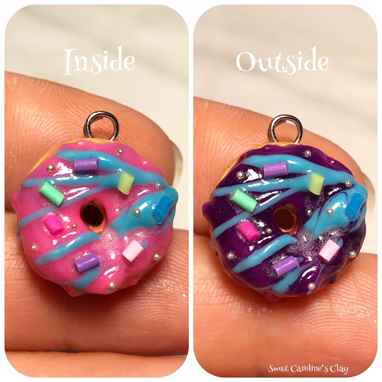 Farbwechsel Donut Charm Farbwechsel Donut Charm von SweetCarolinesClay