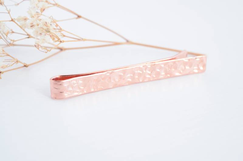 Benutzerdefinierte Krawattenklammer Aus Reinem Kupfer - Geschenk Für Männer Benutzerdefinierte Krawattenklammer Aus Reinem Kupfer - Geschenk Für Männer von SweetCloversStudio