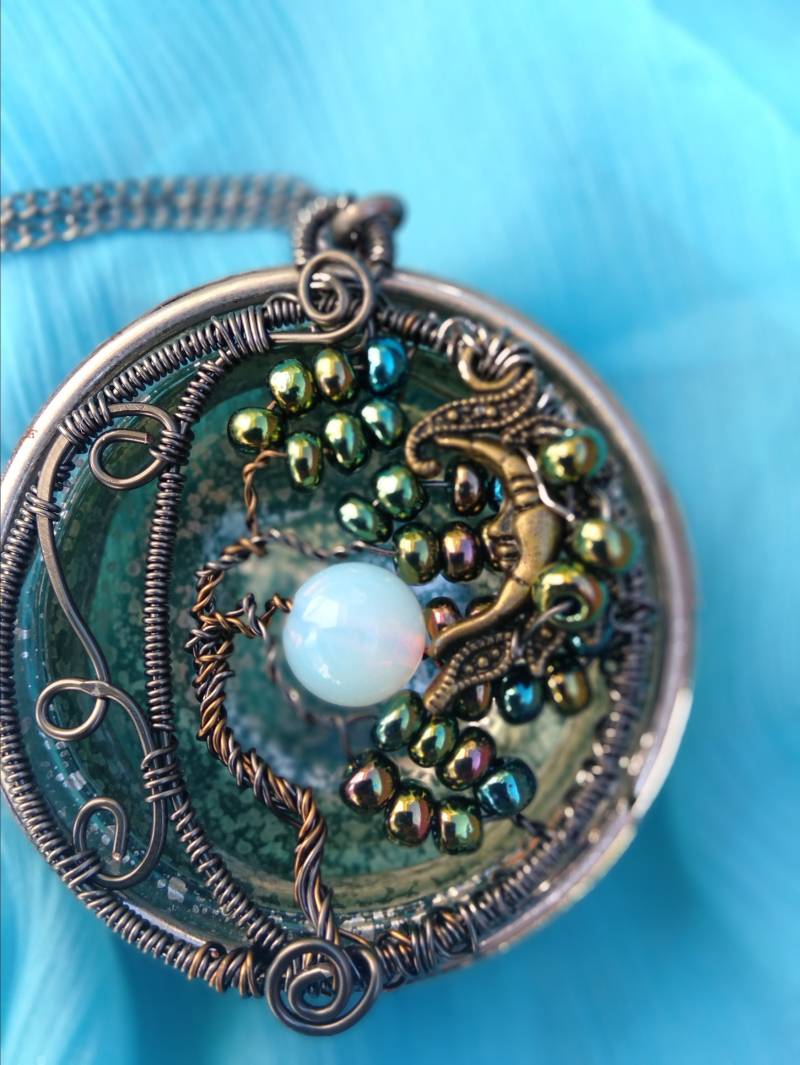 Crest Moon Pagan Ewiger Baum Des Lebens Anhänger Crest Moon Pagan Ewiger Baum Des Lebens Anhänger von SweetGoddessJewels