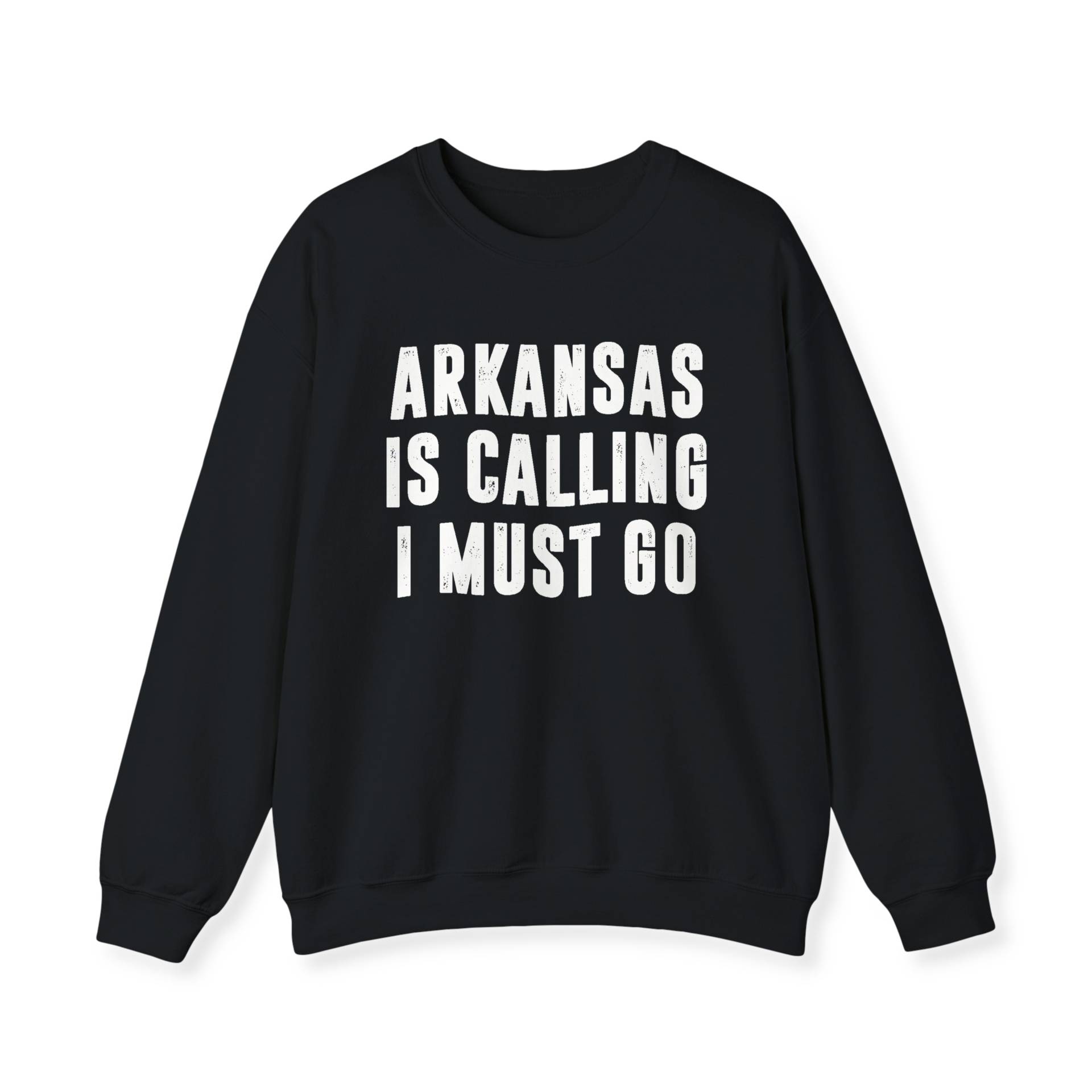 Arkansas Ruft, Ich Muss Gehen Sweatshirt | Sweatshirts Für Frauen Umzug Nach Natural State Crewneck Pullover Urlaub Shirt Geschenk Männer von SweetHoldings