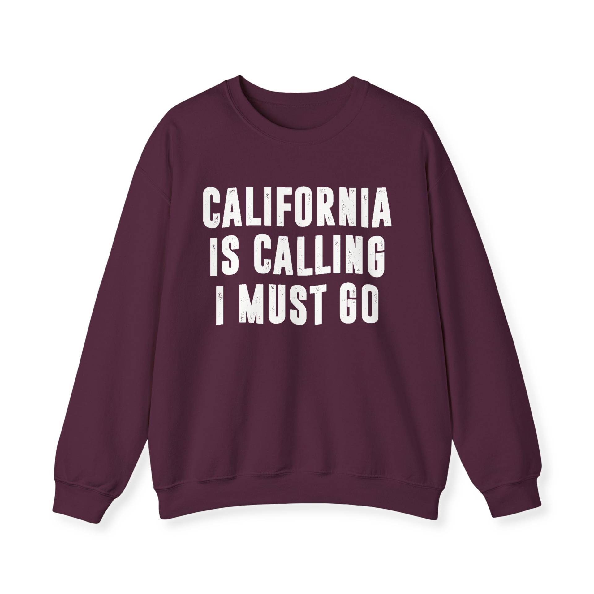 Kalifornien Ruft, Ich Muss Gehen Sweatshirt | Sweatshirts Für Frauen Umzug Nach Golden State Crewneck Pullover Hemden Geschenk Männer von SweetHoldings