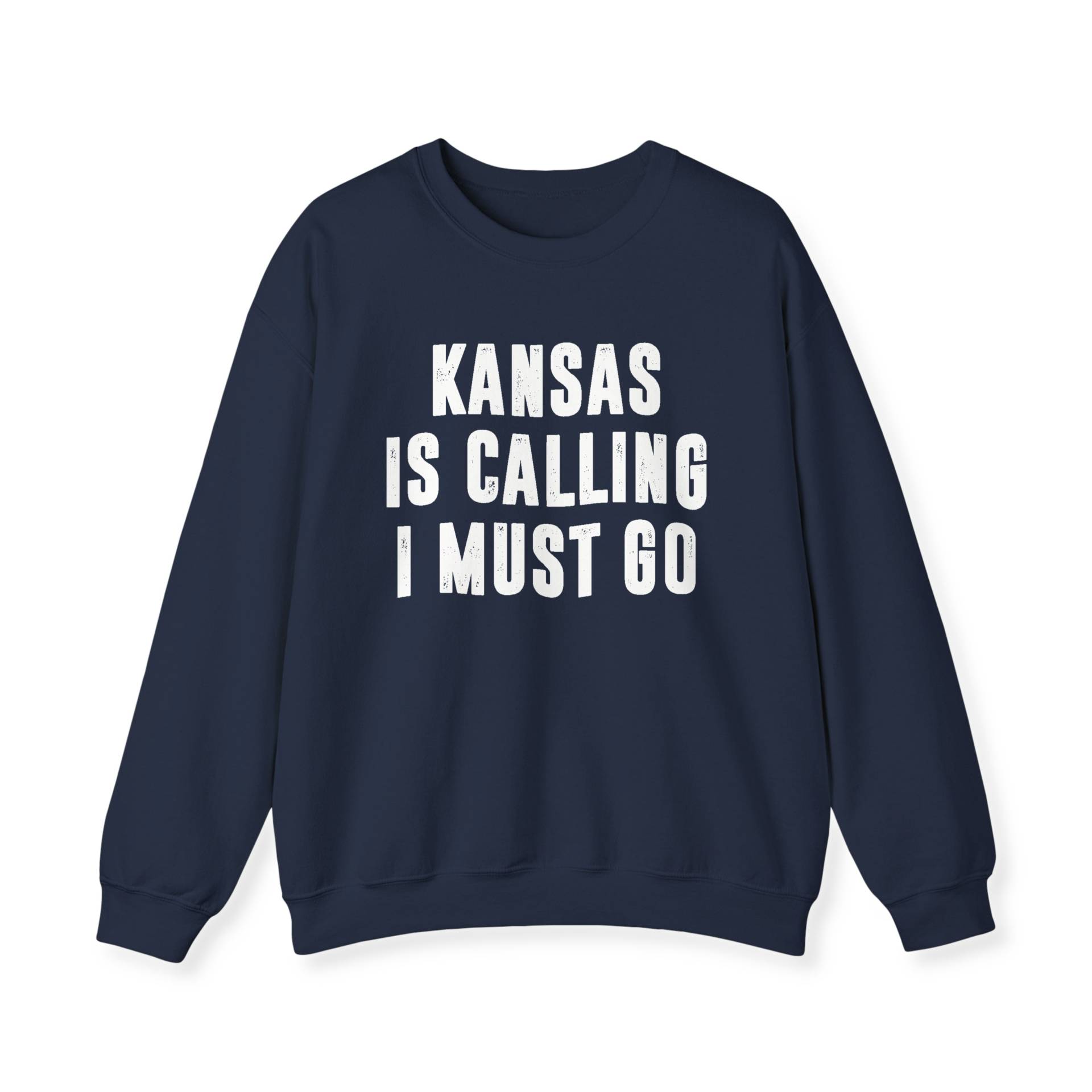 Kansas Ruft, Ich Muss Gehen Sweatshirt | Sweatshirts Für Frauen Umzug Nach Sunflower State Crewneck Pullover Urlaub Hemden Geschenk Männer von SweetHoldings