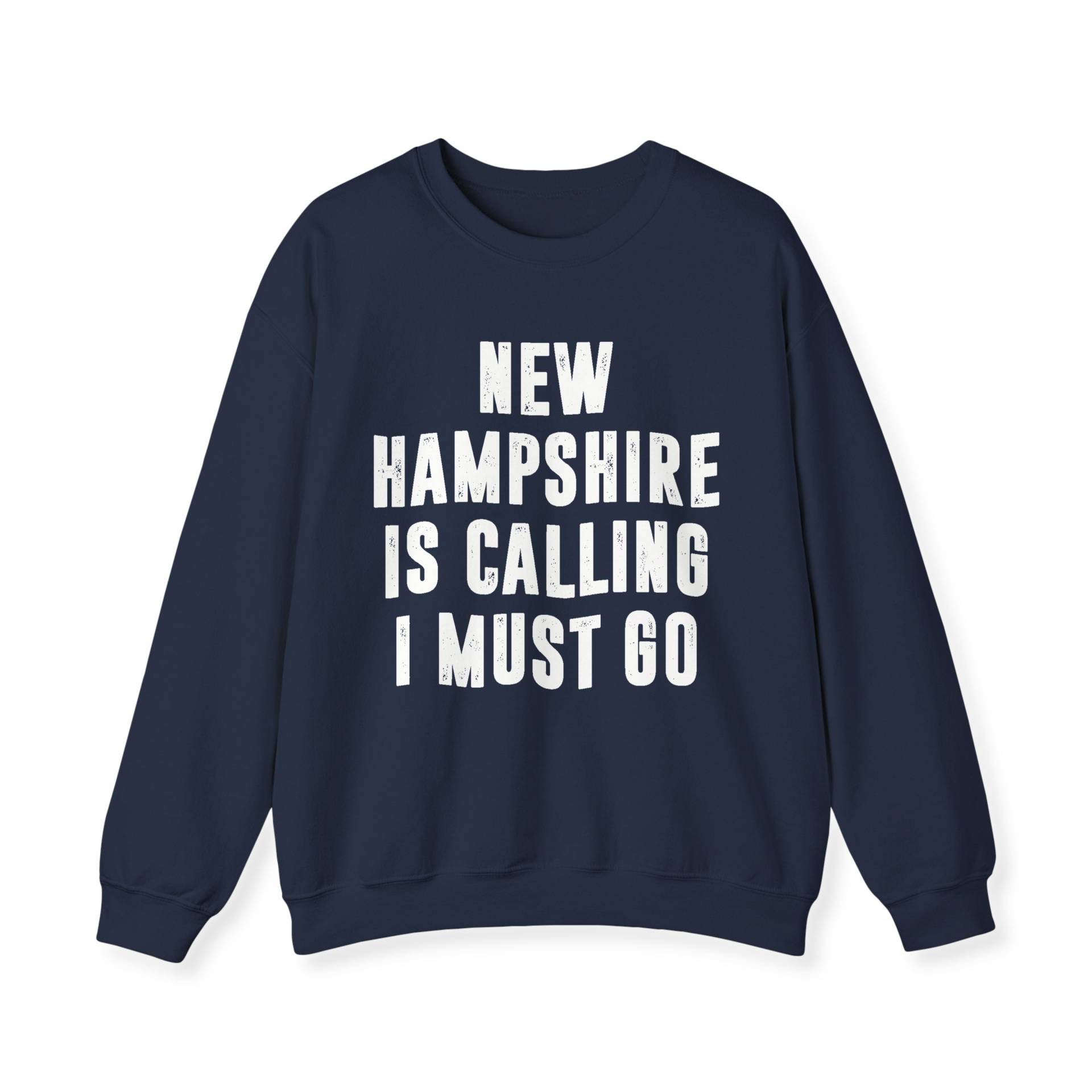 New Hampshire Ruft, Ich Muss Gehen Sweatshirt | Sweatshirts Für Frauen Umzug Nach Manchester Nashua Crewneck Pullover Geschenk Männer von SweetHoldings