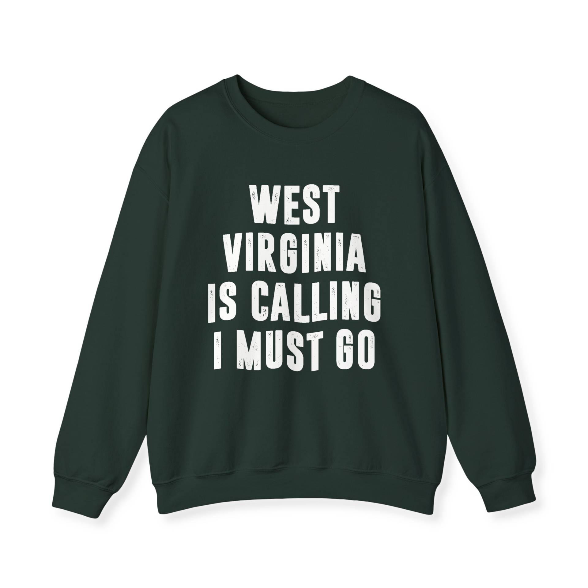 West Virginia Ruft, Ich Muss Gehen Sweatshirt | Sweatshirts Für Frauen Umzug Nach State Crewneck Pullover Hemden Geschenk Männer von SweetHoldings