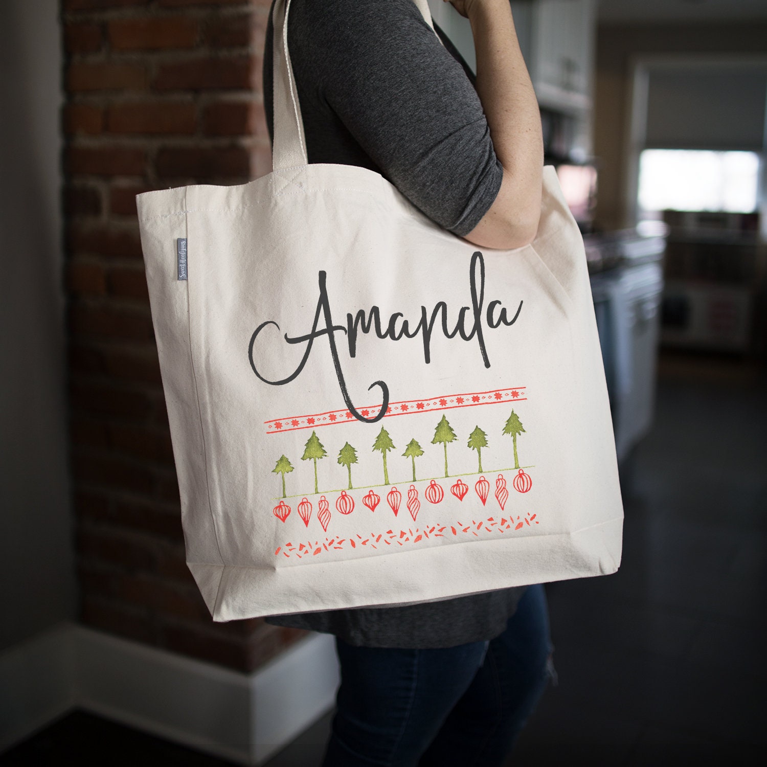 Personalisierte Hässliche Pullover Weihnachten Tragetaschen | Weihnachtsgeschenk Benutzerdefinierte Weihnachtstaschen Umweltfreundliche Markttasche Personalisierte Hässliche Pullover Weihnachten Tragetaschen | Weihnachtsgeschenk Benutzerdefinierte Weihnachtstaschen Umweltfreundliche Markttasche von SweetHooligansDesign
