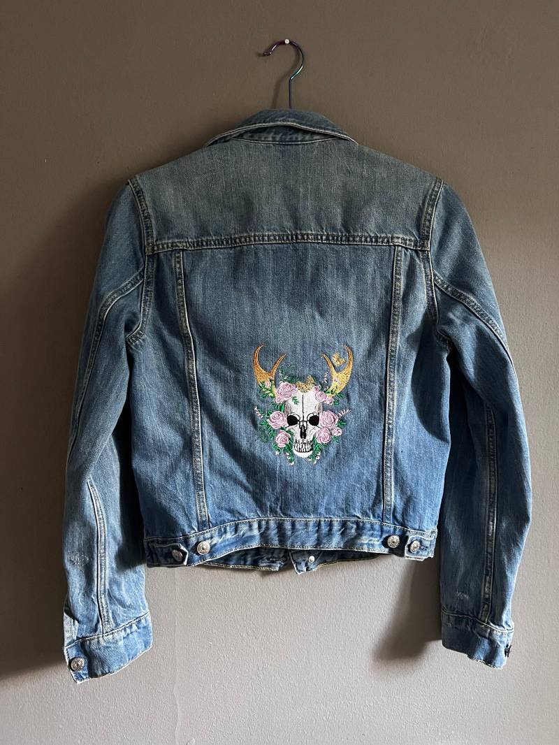 Embroidered Jeans Jacket Embroidered Jeans Jacket von SweetLemonSL