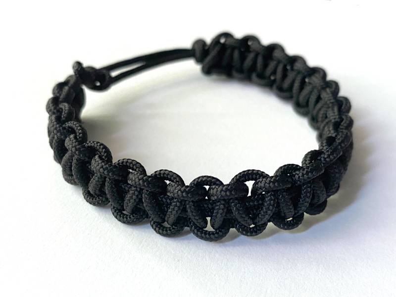 Paracord Freundschaftsband Armband Fußkettchen Kinder Damen Herren Unisex Cobra Knoten von SweetOliveMoon