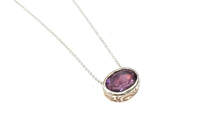 Anhänger Aus Amethyst von SweetRosieJewellery