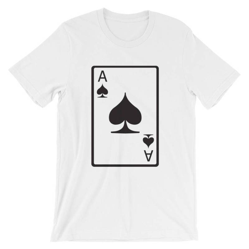Pik T-Shirt-Vorder - Und Rückseite T-Shirt Pik-Ass-Ass Pik T-Shirt-Vorder - Und Rückseite T-Shirt Pik-Ass-Ass von SweetSixty