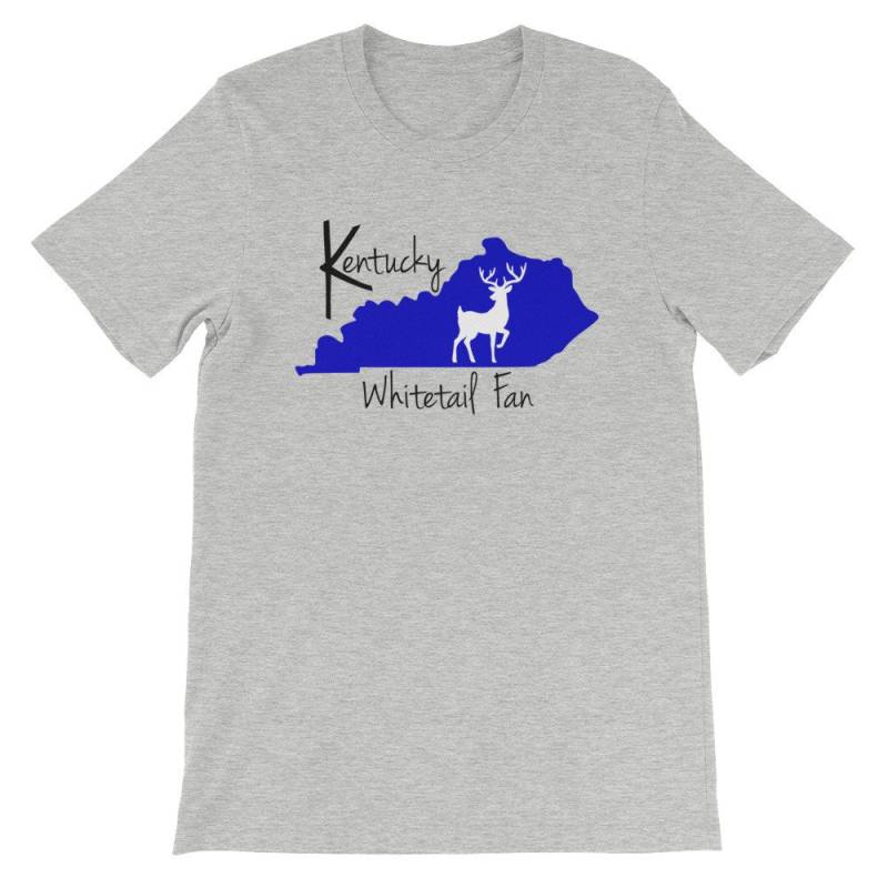 Kentucky Whitetail Fan-Kurzarm T-Shirt, Jagd, Ky, Hirsch, Reh, Jäger, Geschenk Für Papa, Sohn von SweetTeabyMarcy