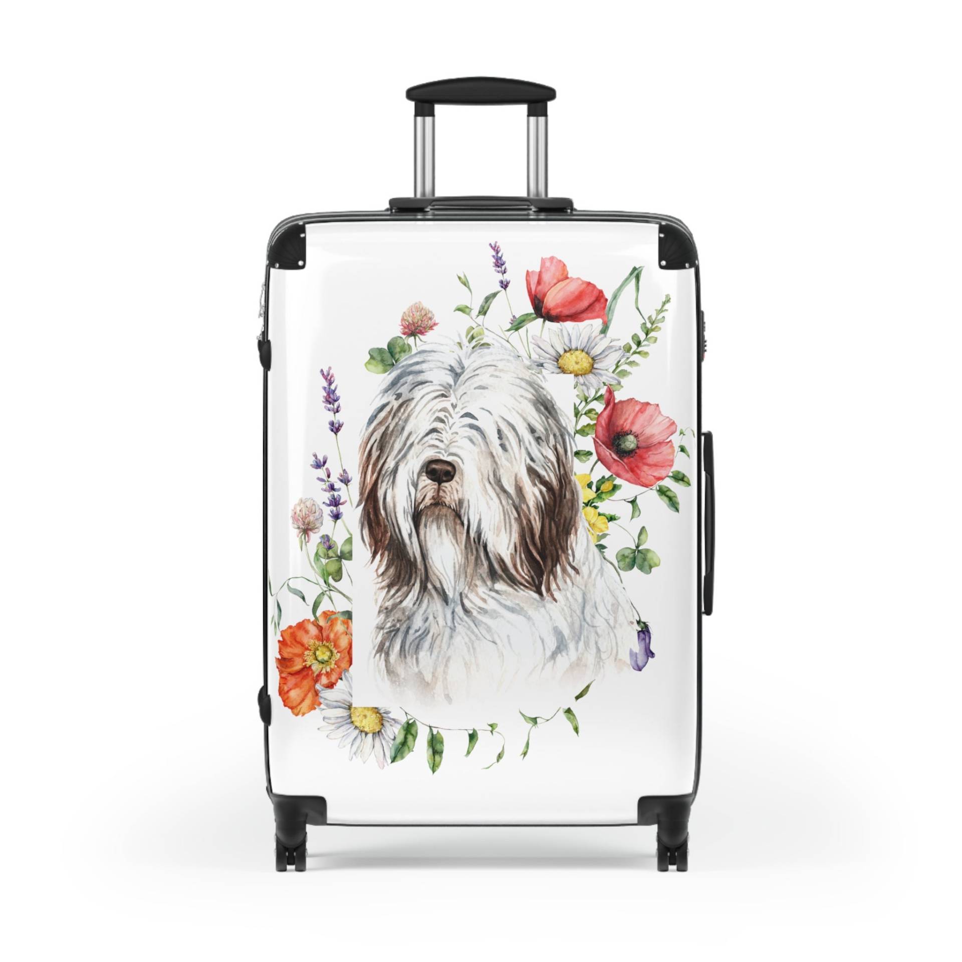 Bearded Collie Handgepäck, Mittelgroßes Oder Großes Hardcase Reisegepäck von SweetTeesandCoolStuf