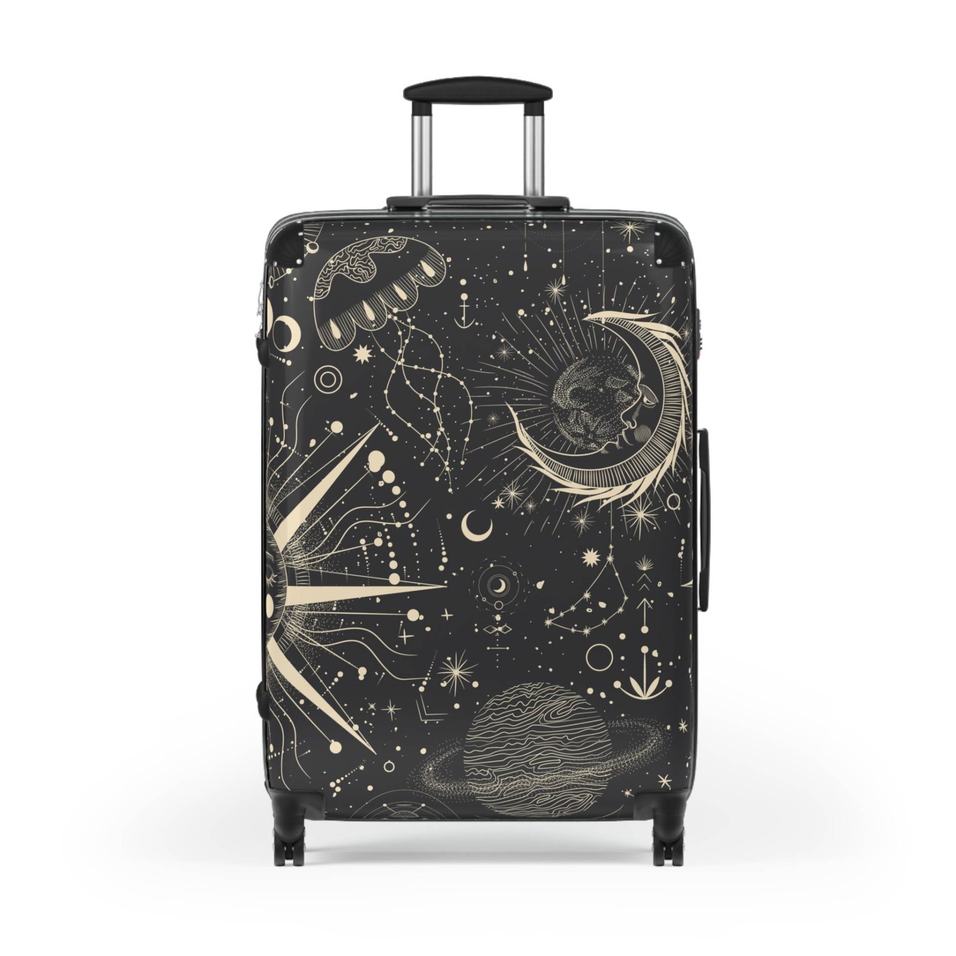 Celestial Sun Moon & Stars Handgepäck, Mittelgroßes Oder Großes Hardcase Gepäck von SweetTeesandCoolStuf