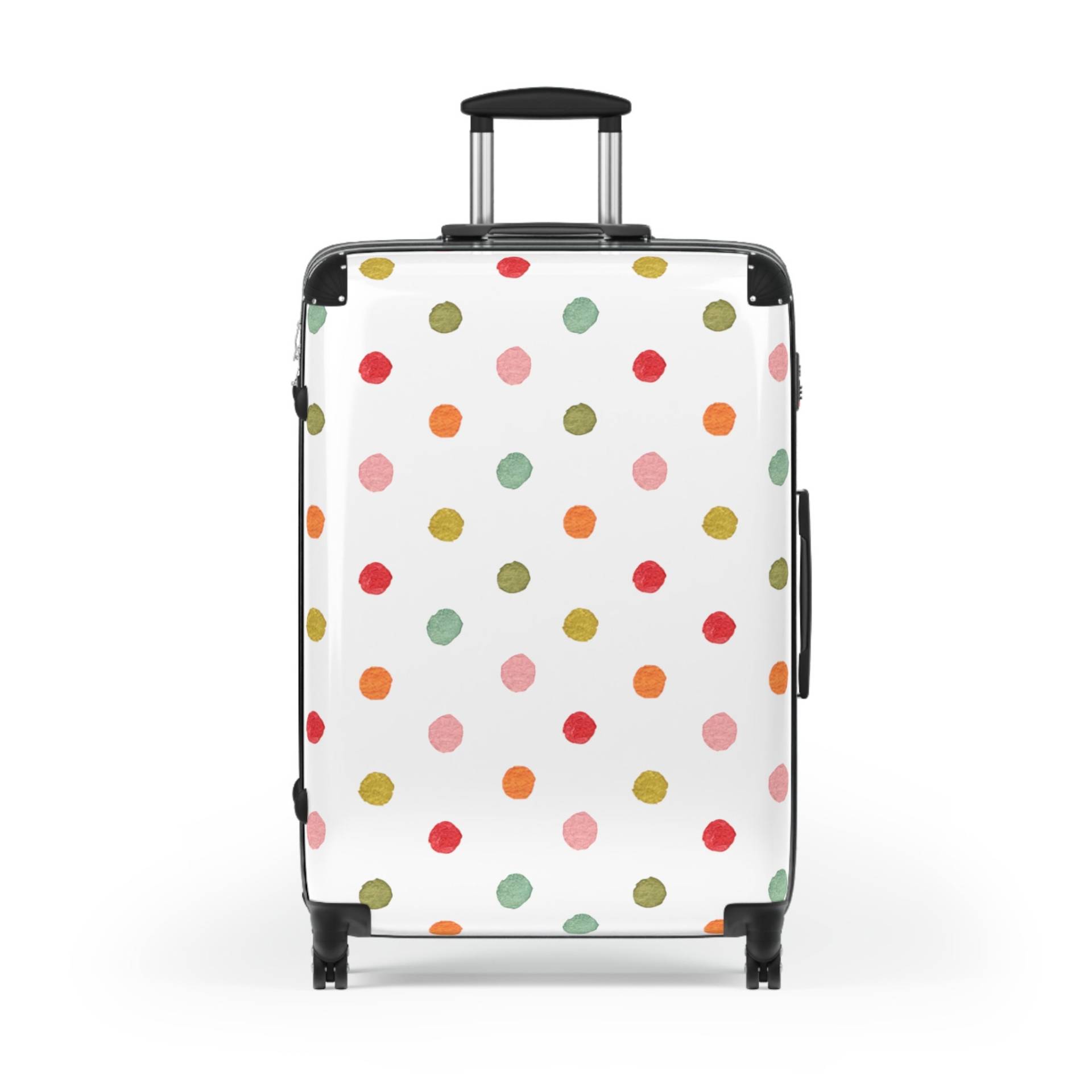 Pastell Polka Dots Handgepäck, Mittelgroßes Oder Großes Hardcase Reisegepäck von SweetTeesandCoolStuf