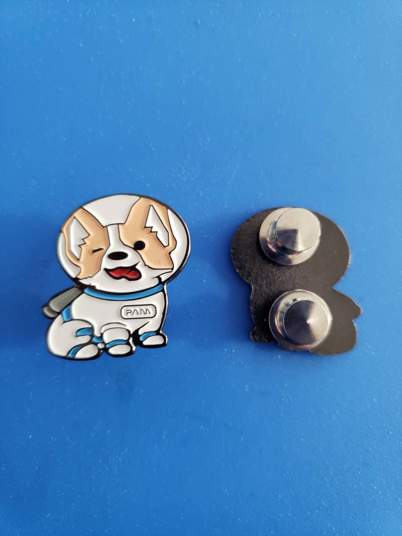 Corgis Astronaut Anstecknadel von SweetWigglesDesigns