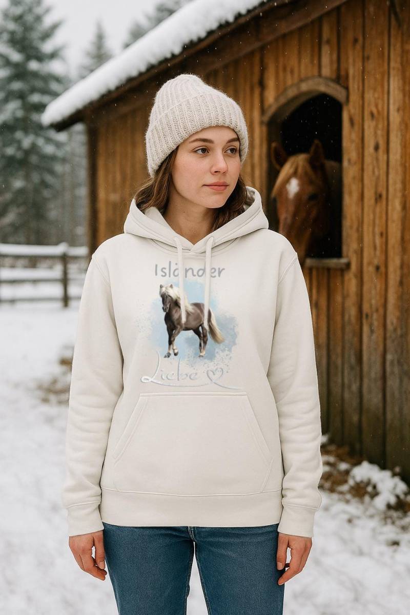 Isländer Pferde Hoodie Damen - Pferdeliebe Pullover Pferd Geschenk Reiterin & Pferdemädchen Weihnachtsgeschenk Und Pferdeliebhaber von SweetandHappyPets