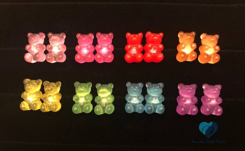 Gummibärchen Ohrringe, Bäcker Geschenk, Lustiges Geschenk von SweetiesTastyTreats