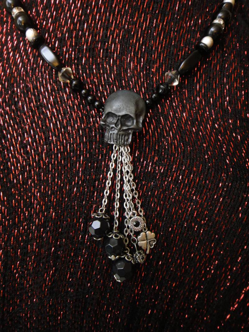 Memento Mori Halskette Memento Mori Halskette von SweetiesTreasures