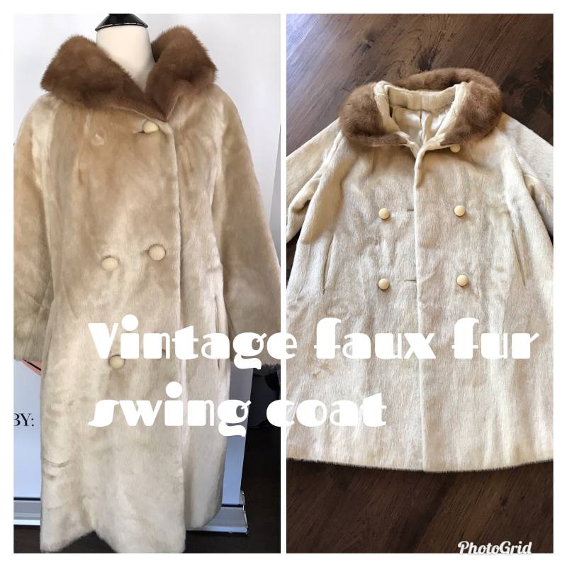 Vintage 60Er 70Er Jahre Faux Pelz Schwingen Mantel Boho Hippie Beatnik S - M-L Vintage 60Er 70Er Jahre Faux Pelz Schwingen Mantel Boho Hippie Beatnik S - M-L von Sweetiesvintage