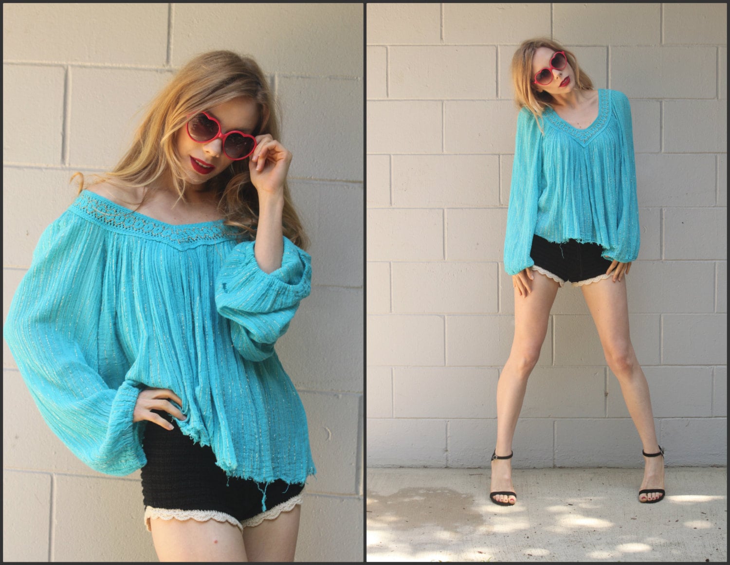 Vintage 70Er Jahre Hippie Hauchdünnen Festival Top Boho Bauer Xs S M Vintage 70Er Jahre Hippie Hauchdünnen Festival Top Boho Bauer Xs S M von Sweetiesvintage