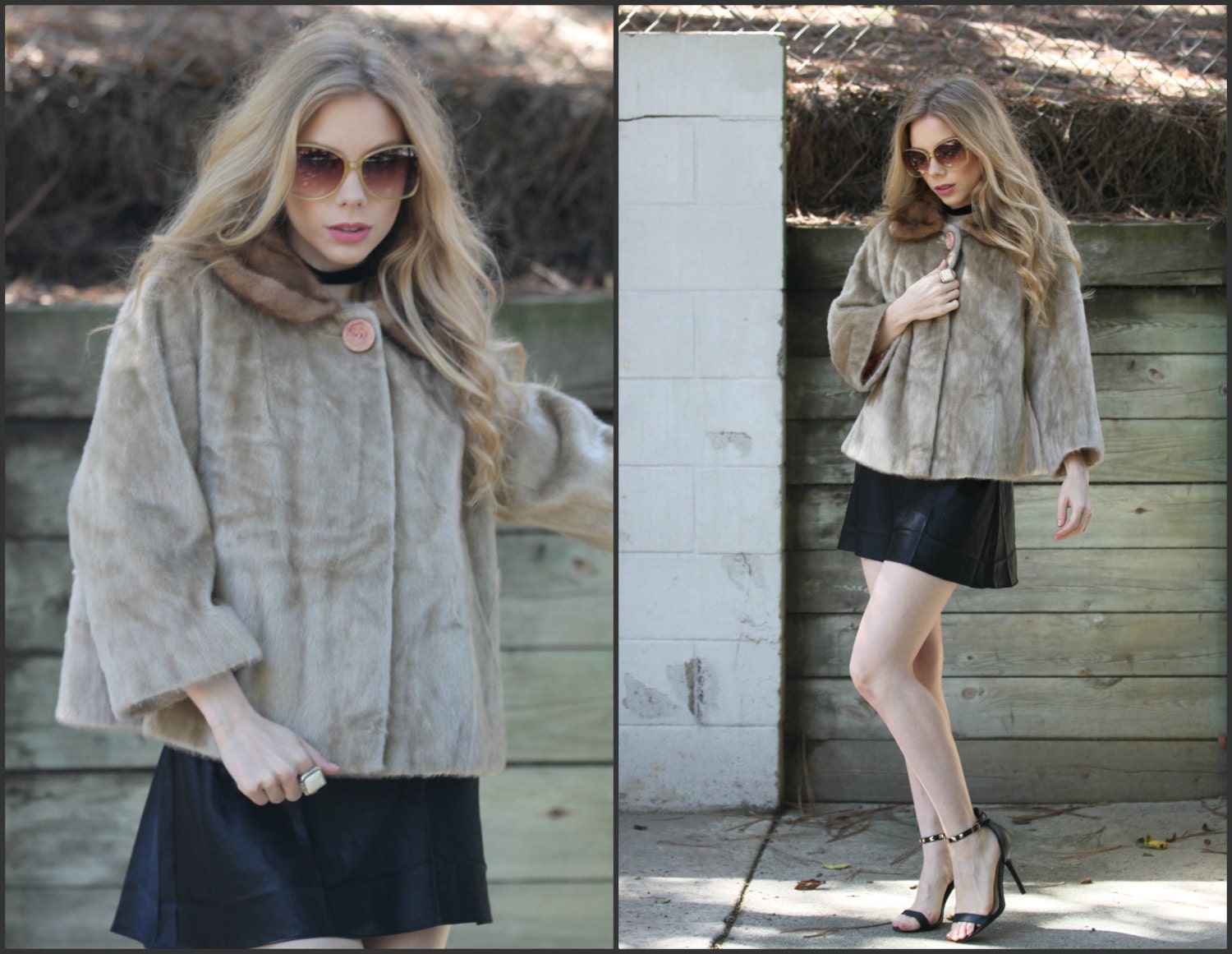 Vintage 70Er Kunstfell Jacke Schalkragen Xs S M Camel Vintage 70Er Kunstfell Jacke Schalkragen Xs S M Camel von Sweetiesvintage