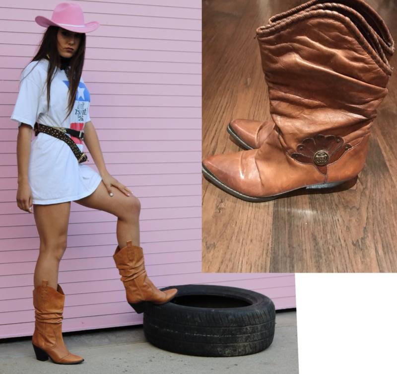 Vintage 80Er Cowboy Cowgirl Boots Camel Braun Gute Qualität 7 - 7, 5 Größe Vintage 80Er Cowboy Cowgirl Boots Camel Braun Gute Qualität 7 - 7, 5 Größe von Sweetiesvintage