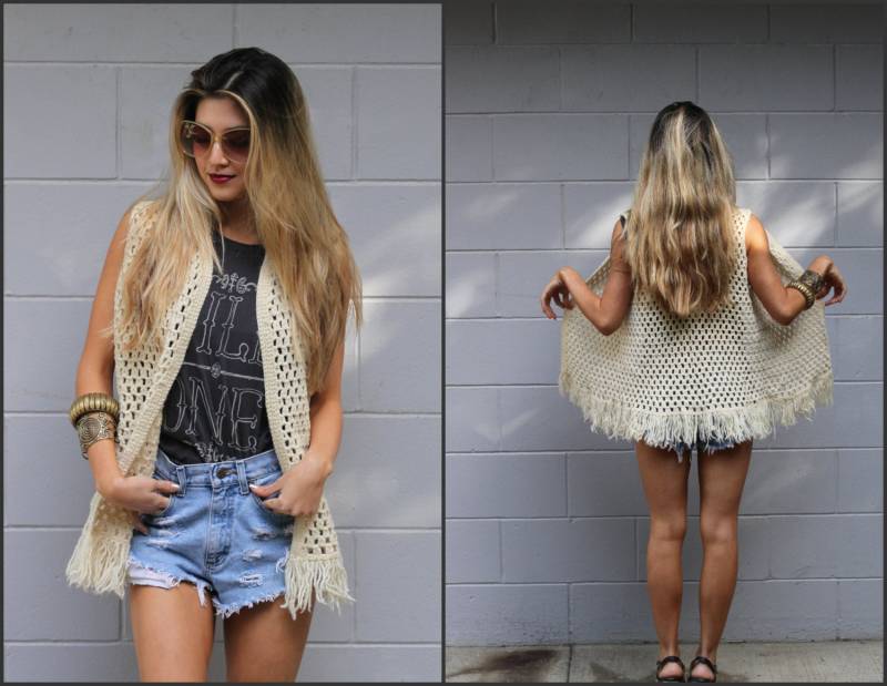 Vtg Vintage 70Er Jahre Fringe Weste Schal Jacke Hippie Boho Festival Xs S M L Xl Vtg Vintage 70Er Jahre Fringe Weste Schal Jacke Hippie Boho Festival Xs S M L Xl von Sweetiesvintage