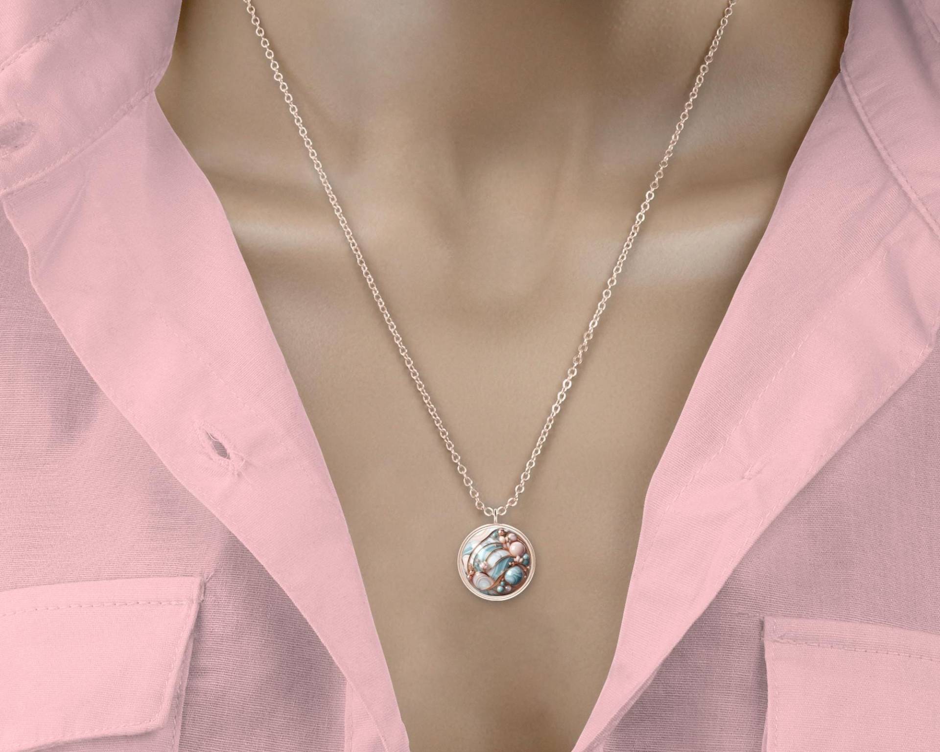 Damen Geschenk Schmuck Halskette Roségold Damen Geschenk Schmuck Halskette Roségold von Sweetlittlelove24