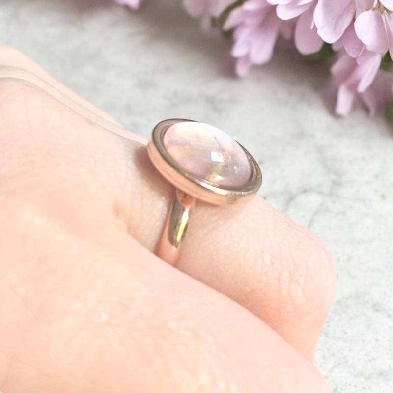 Frauen Ring Roségld, Gold Silber Edelstahl Verstellbar Damen Schmuck Geschenk Frauen Ring Roségld, Gold Silber Edelstahl Verstellbar Damen Schmuck Geschenk von Sweetlittlelove24