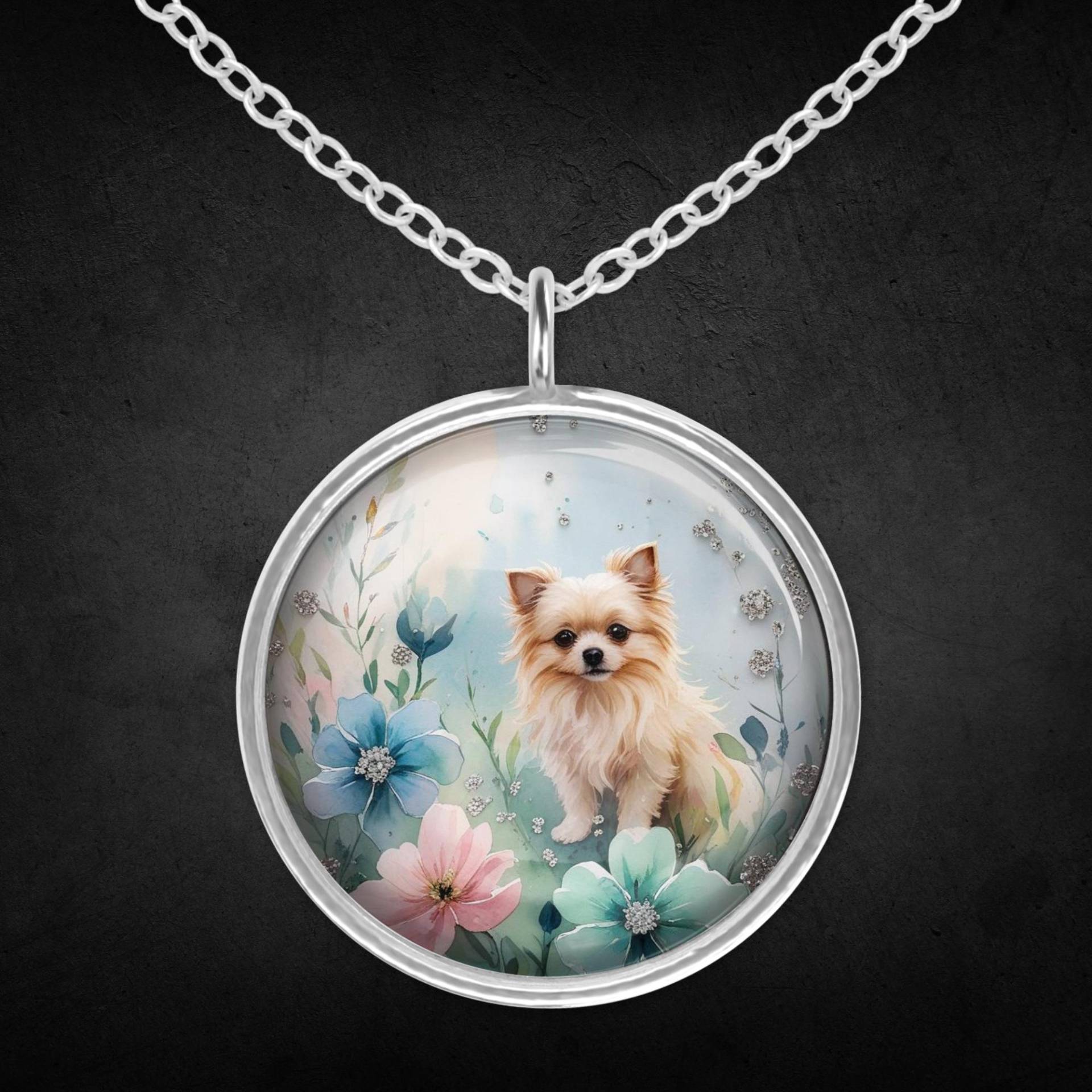 Kette Mit Hund Silber Mädchen Halskette Kette Mit Hund Silber Mädchen Halskette von Sweetlittlelove24