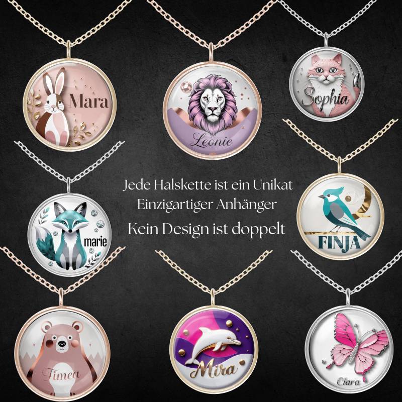 Namenskette Kinder Unikat Halskette von Sweetlittlelove24