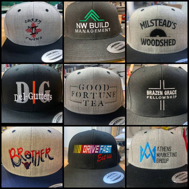 Custom Snapback Cap Mit Flachem Schirm von SweetlySynnD