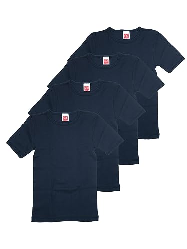 Sweety for Kids 4er Sparpack Kinder Shirt Winterwäsche 7102 Gr. 152 in Navy von Sweety for Kids