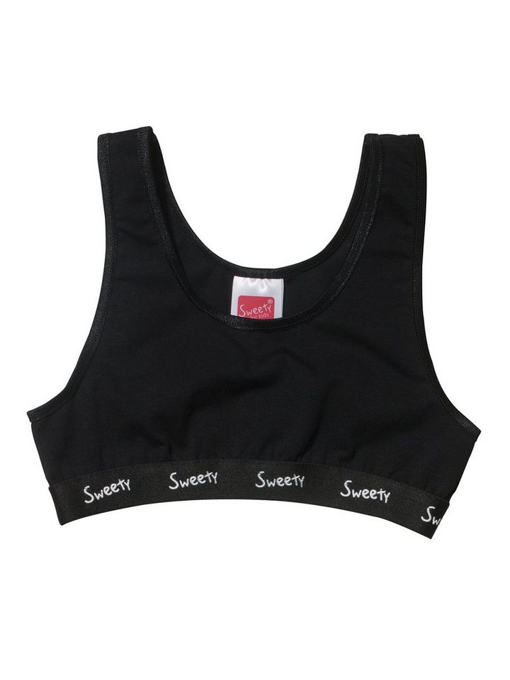 Sweety for Kids Bustier Mädchen Bustier Single Jersey (Stück, 1-tlg) - von Sweety for Kids