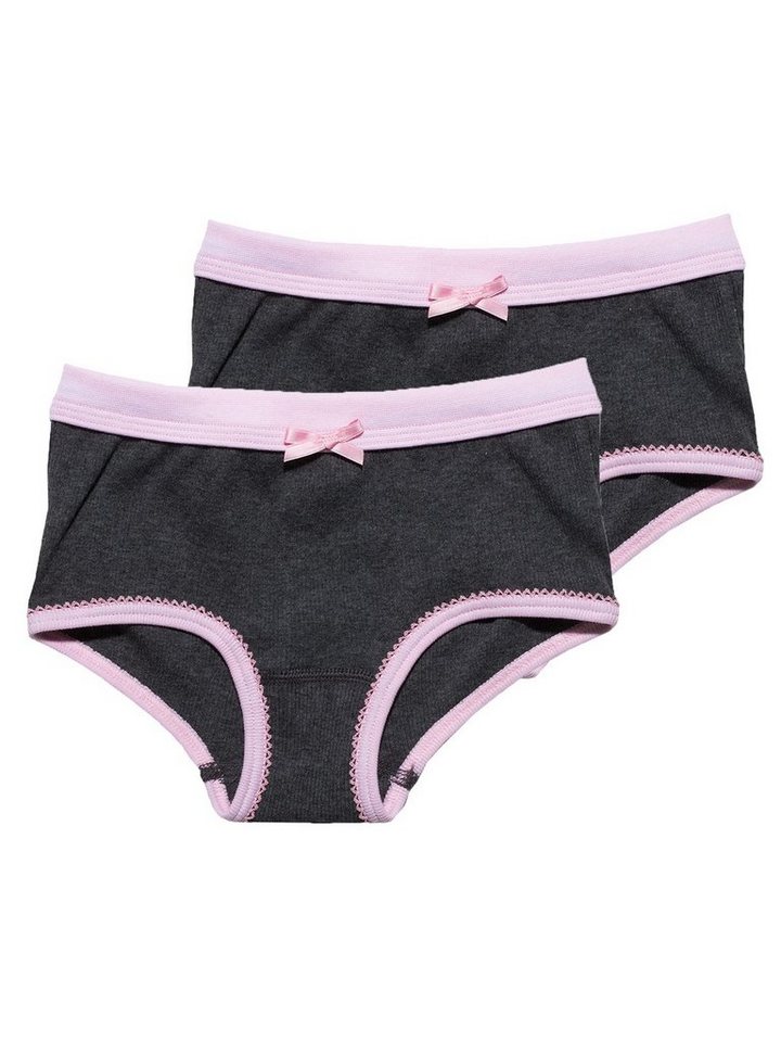 Sweety for Kids Slip 2er Sparpack Mädchen Hipster Doppelripp (Spar-Set, 2-St) hohe Markenqualität von Sweety for Kids