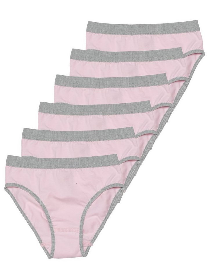 Sweety for Kids Slip 6er Sparpack Mädchen Slip Single Jersey (Spar-Set, 6-St) hohe Markenqualität von Sweety for Kids