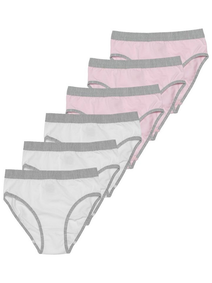 Sweety for Kids Slip 6er Sparpack Mädchen Slip Single Jersey (Spar-Set, 6-St) hohe Markenqualität von Sweety for Kids