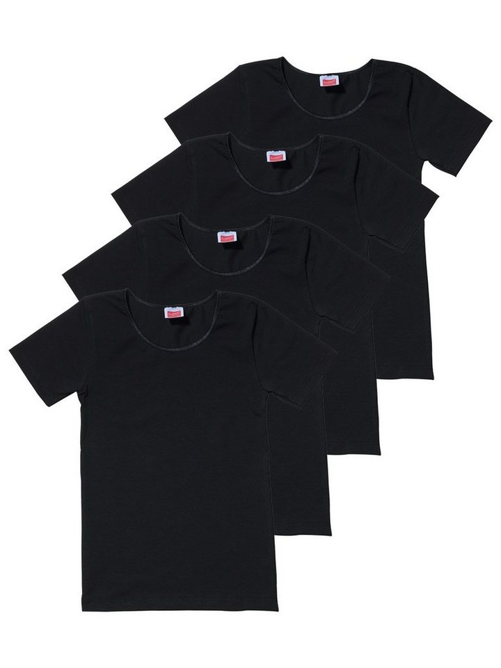 Sweety for Kids Unterhemd 4er Sparpack Mädchen Shirt Single Jersey (Spar-Set, 4-St) hohe Markenqualität von Sweety for Kids