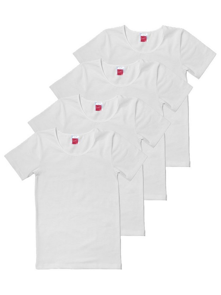 Sweety for Kids Unterhemd »4er Sparpack Mädchen Shirt Single Jersey« (Spar-Set, 4-St) hohe Markenqualität von Sweety for Kids