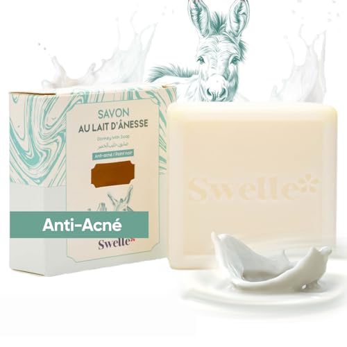 SWELLE Eselsmilchseife 100 gr Duschbrocken 1 Stück Gesciht Körper Handseife fest, Soap Bar | Gesichtsseife Alle Hauttypen,Seifenstück Männer und Damen - Kann wie Ziegenmilchseife verwendet werden SWELLE Eselsmilchseife 100 gr Duschbrocken 1 Stück Gesciht Körper Handseife fest, Soap Bar | Gesichtsseife Alle Hauttypen,Seifenstück Männer und Damen - Kann wie Ziegenmilchseife verwendet werden von Swelle