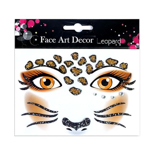 Gesicht Körper Temporäre Make Up Aufkleber Glitzerten Kristall Halloween Party Cosplay Coaplsy Proms Gesicht Edelsteine ​​Für Kinder von Swetopq